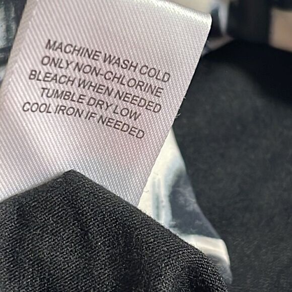 Daniel Rainn Top Womens Size Xs Gunther abstract print Blouse Popover Light New - Picture 9 of 9